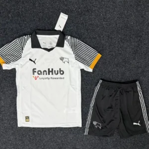 2025 2026 kids derby county home soccer jersey 1