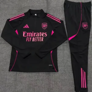 2025 2026 kids kit arsenal black training suit football shirt 2
