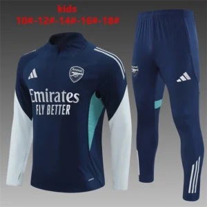 2025 2026 kids kit arsenal royal blue training suit football shirt 1