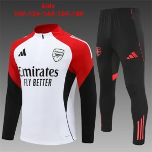 2025 2026 kids kit arsenal white training suit football shirt 1