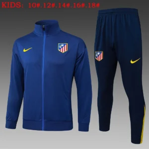2025 2026 kids kit atletico madrid long zip jacket training suit jersey set e25157 1
