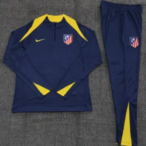 2025 2026 kids kit atletico madrid royal blue training suit football shirt 2