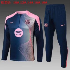 2025 2026 kids kit barcelona training suit football shirt 1
