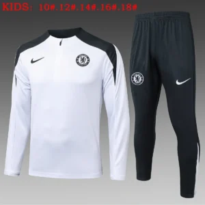 2025 2026 kids kit chelsea half pull training suit football shirt 1