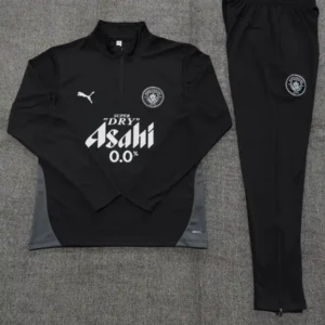 2025 2026 kids kit manchester city black training suit football shirt 2