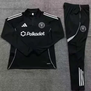 2025 2026 kids kit miami black training suit football shirt 2