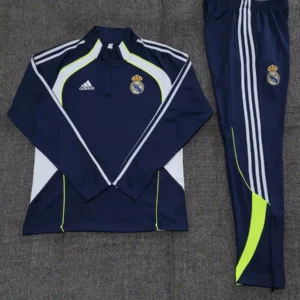 2025 2026 kids kit real madrid blue training suit football shirt 2