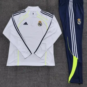 2025 2026 kids kit real madrid white training suit football shirt 2