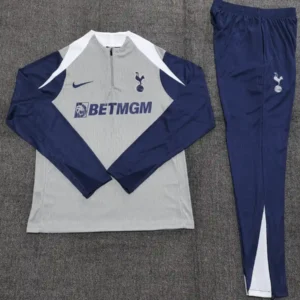 2025 2026 kids kit tottenham hotspur grey training suit football shirt 2