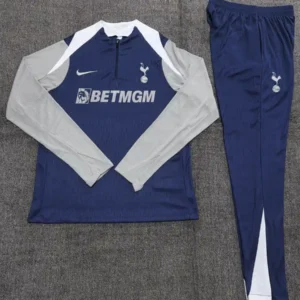 2025 2026 kids kit tottenham hotspur royal blue training suit football shirt 2