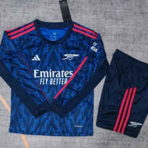 2025 2026 kids long sleeve arsenal away football shirt 1