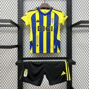 2025 2026 kids real oviedo away football shirt 1