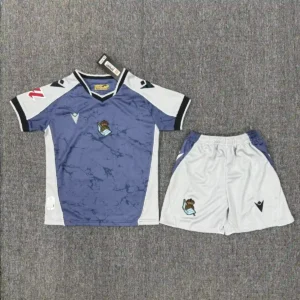 2025 2026 kids real sociedad away football shirt 1