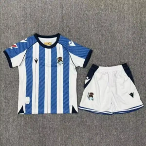 2025 2026 kids real sociedad home football shirt 1