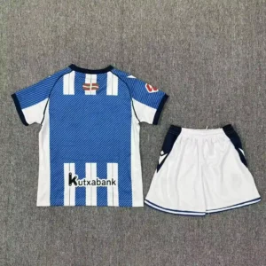 2025 2026 kids real sociedad home football shirt 2