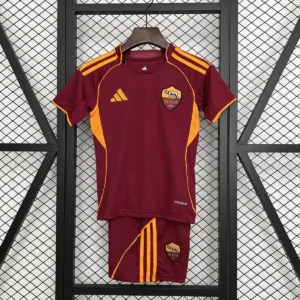 2025 2026 kids roma home soccer jersey 1