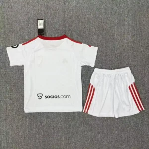 2025 2026 kids sevilla home football shirt 2