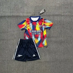 2025 2026 kids size arsenal pre match football shirt 1