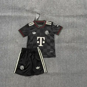 2025 2026 kids size bayern munich second away football jersey 1