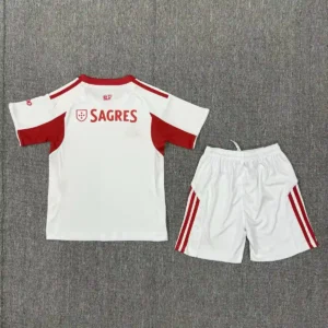 2025 2026 kids size benfica second away football shirt 2
