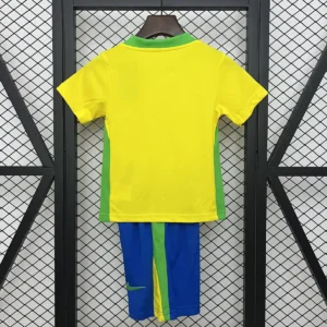 2025 2026 kids size brazil home football shirt 1 2