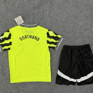 2025 2026 kids size dortmund pre match football shirt 2