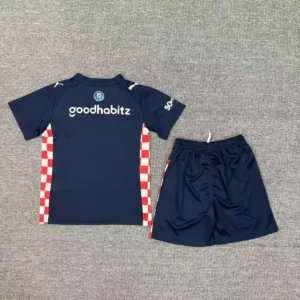 2025 2026 kids size eindhoven away football shirt 2