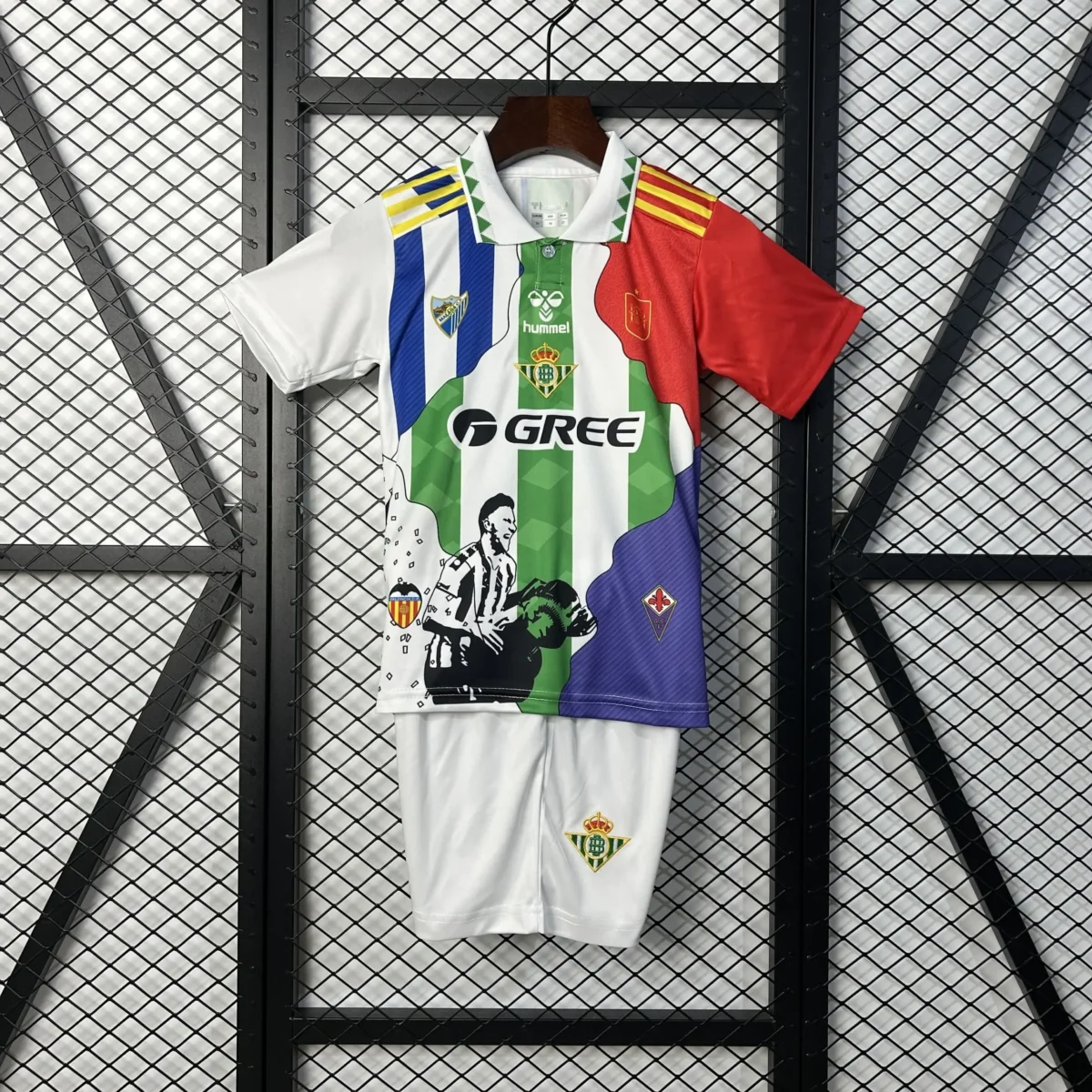 2025 2026 kids size joaqu n special edition football shirt real betis x valencia x spain 1
