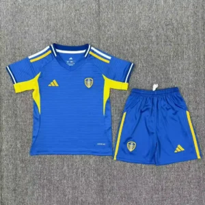 2025 2026 kids size leeds united away football shirt 1