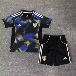 2025 2026 kids size leeds united third away football shirt 1