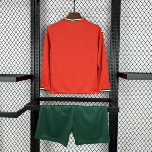 2025 2026 kids size long sleeve portugal home football shirt 2