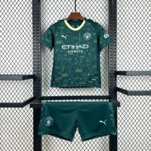2025 2026 kids size manchester city third away football shirt 1