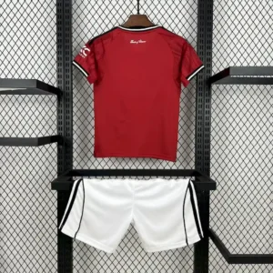 2025 2026 kids size manchester united home football shirt 2