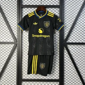 2025 2026 kids size manchester united third away football shirt 1