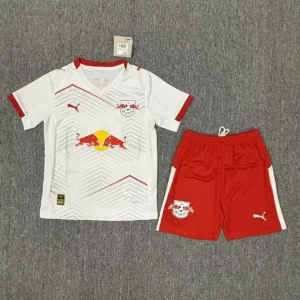 2025 2026 kids size rb leipzig home football shirt 1