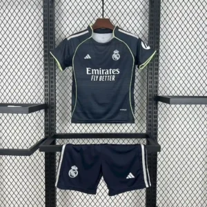 2025 2026 kids size real madrid away football shirt 1