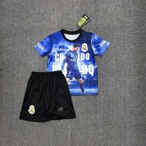 2025 2026 kids size real madrid cr7 commemorative edition soccer jersey 1