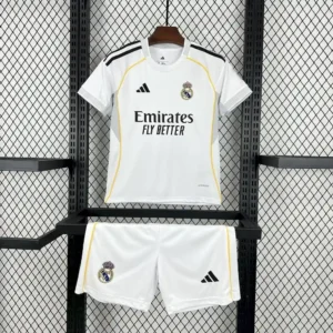 2025 2026 kids size real madrid home football shirt 1