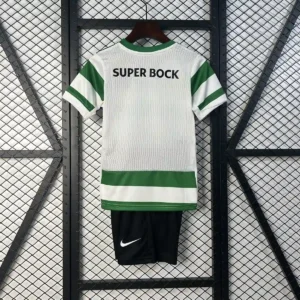 2025 2026 kids size sporting lisbon home football shirt 2