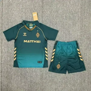 2025 2026 kids size sv werder bremen second away football shirt 1