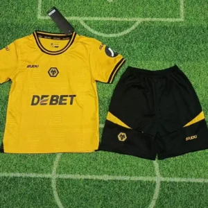 2025 2026 kids size wolves wolverhampton wanderers home football shirt 1