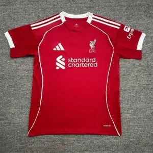 2025 2026 liverpool home soccer jersey 1