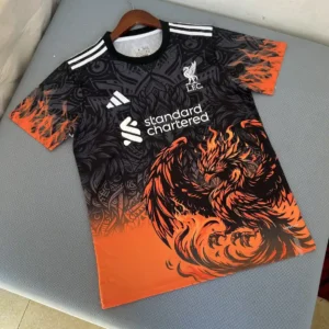 2025 2026 liverpool phoenix black orange soccer jersey 1