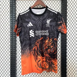 2025 2026 liverpool phoenix black orange soccer jersey 2
