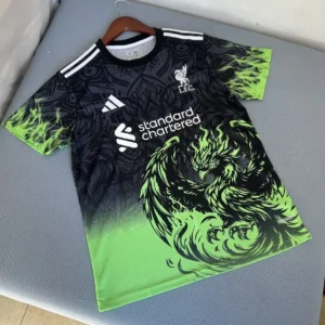 2025 2026 liverpool phoenix phoenix black green soccer jersey 1