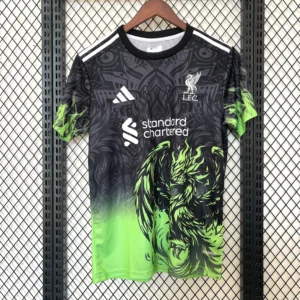 2025 2026 liverpool phoenix phoenix black green soccer jersey 2