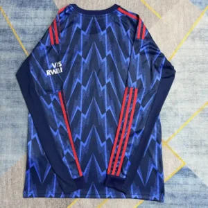 2025 2026 long sleeve arsenal away football shirt 2
