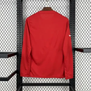 2025 2026 long sleeve atletico madrid pre match football shirt 2