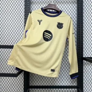 2025 2026 long sleeve barcelona away football shirt 1