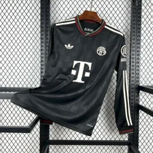 2025 2026 long sleeve bayern munich second away football shirt 1
